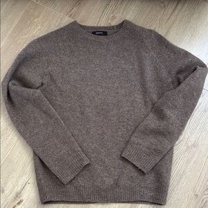 Quince 100% Wool Brown Sweater